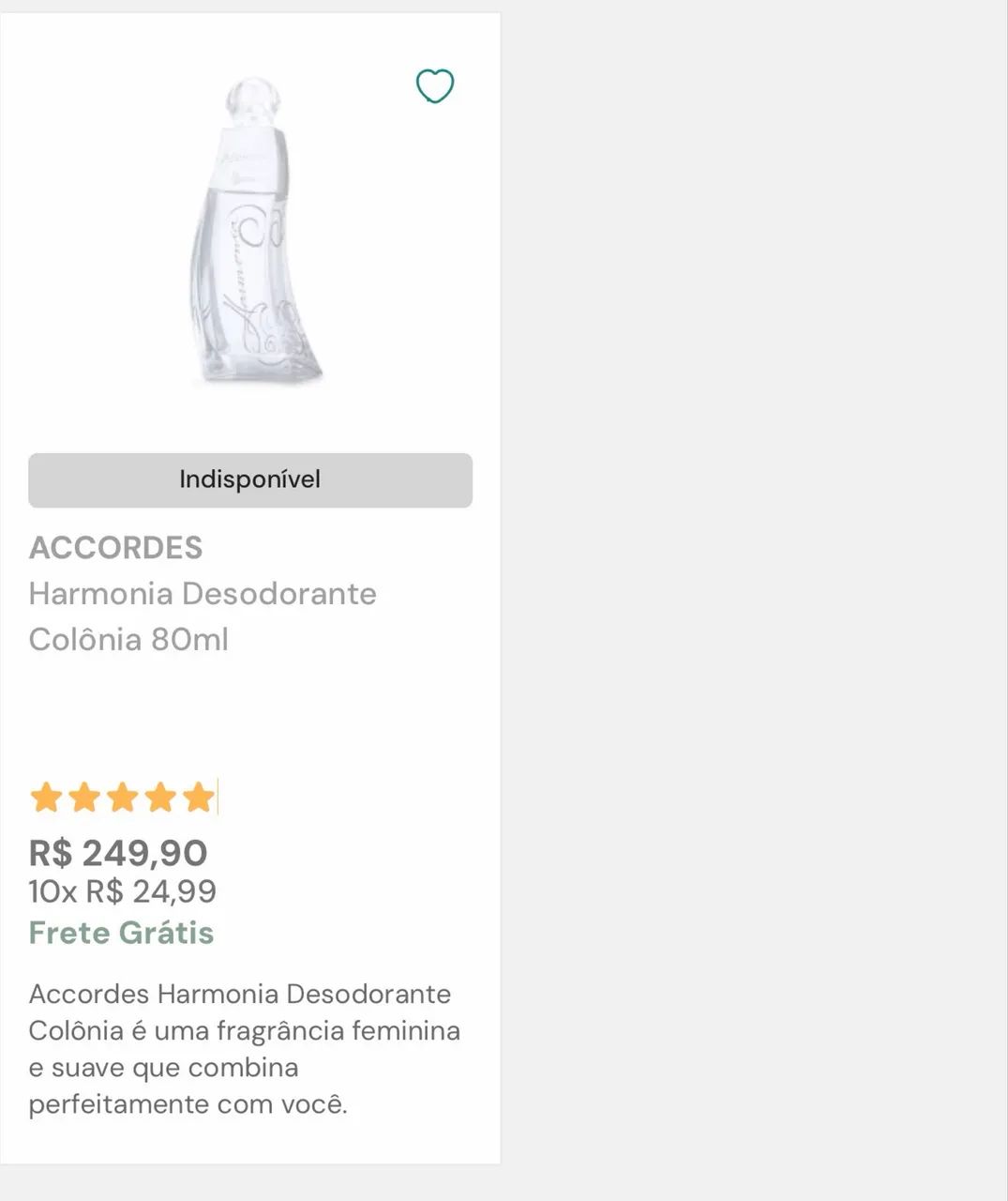Accordes Harmonia 80ml - 1 Unidade - Foto 5