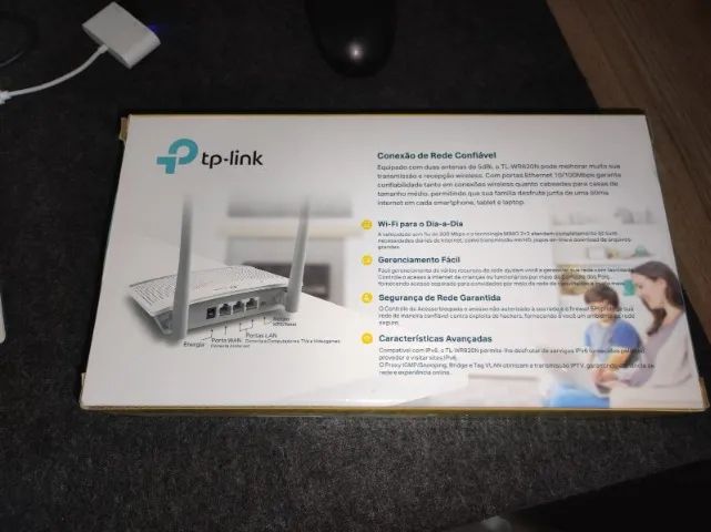 roteador tplink tl wr820n - Foto 2