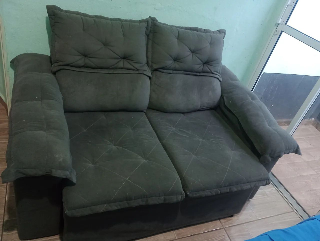 Sofá Retrátil Reclinável 