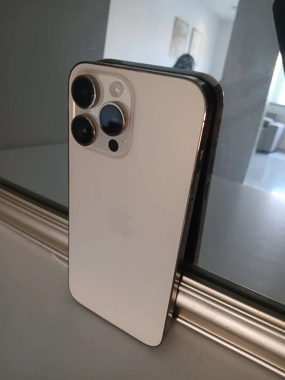 Iphone pro max gold 128gb  - Foto 3