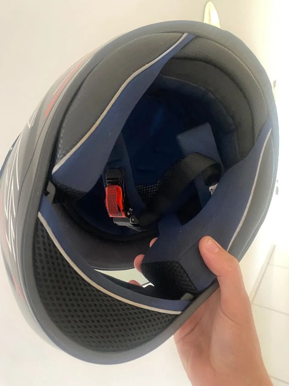 Capacete FW3 com viseira fume  - Foto 3