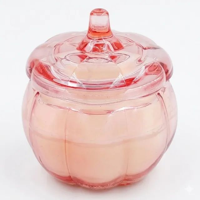 Vela aromática formato de abóbora - Foto 3