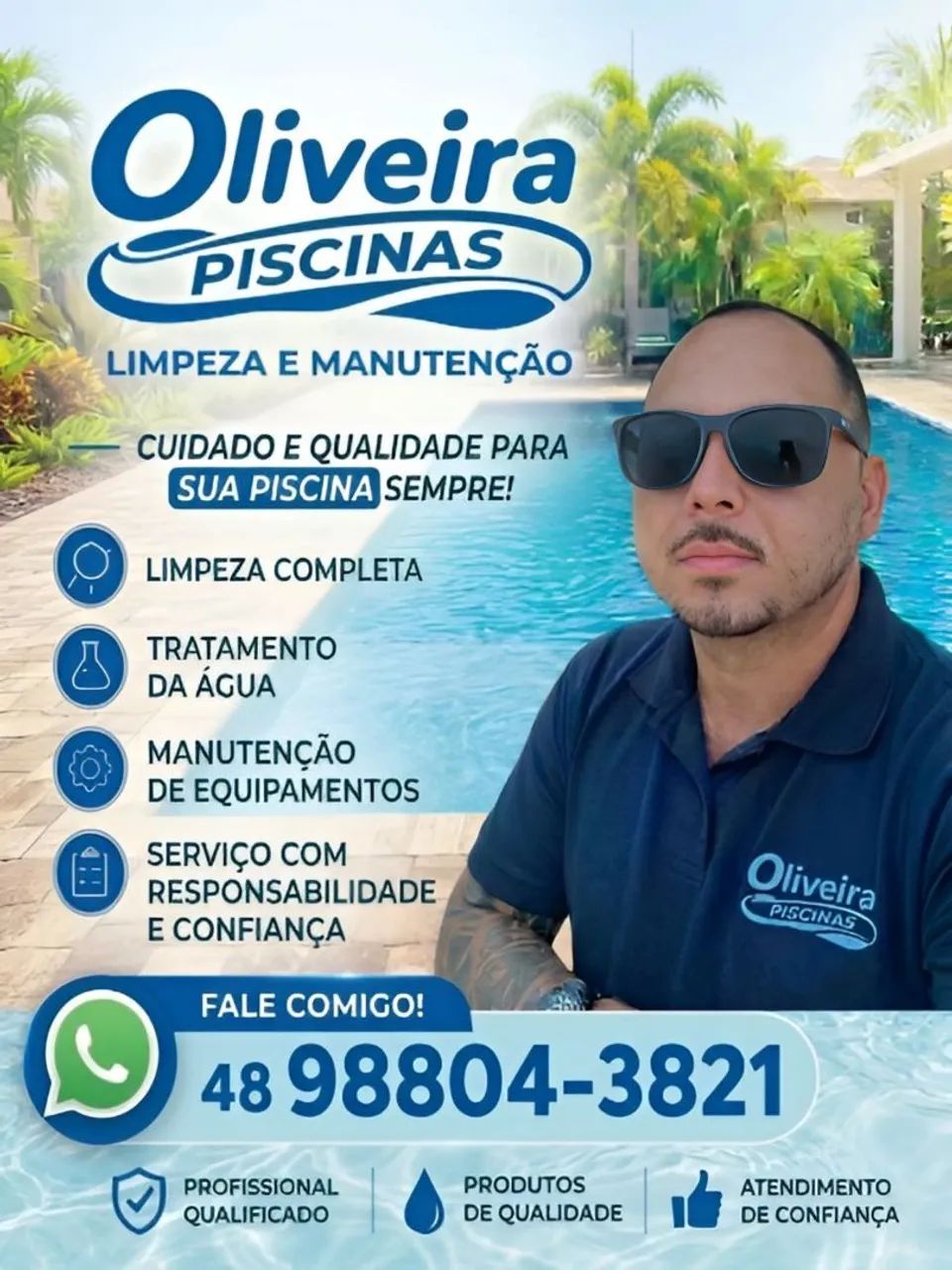 Limpeza de piscina 