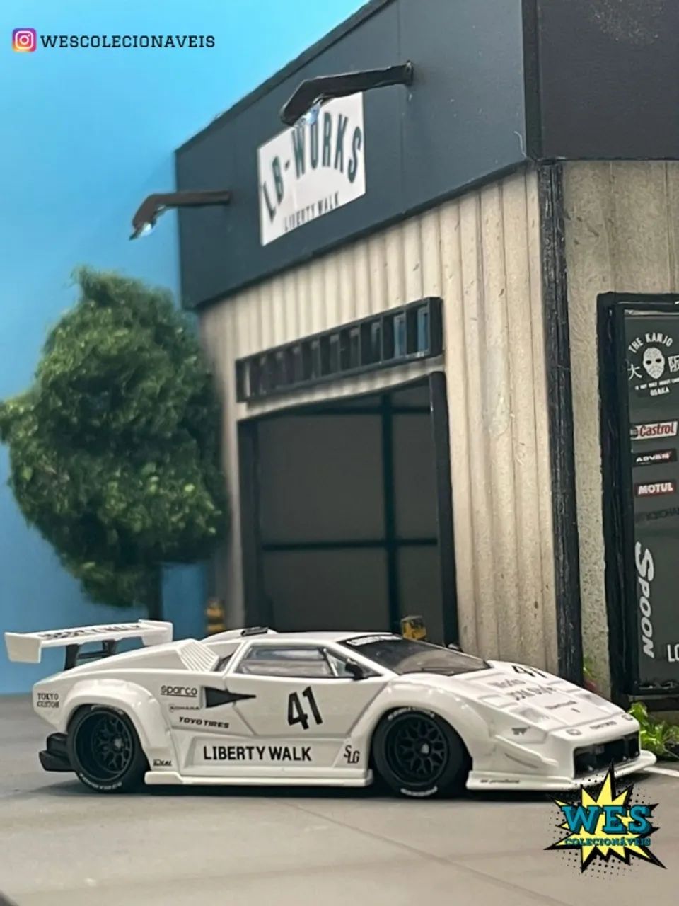 Mini GT Lamborghini Countach LB-WORKS - Foto 4