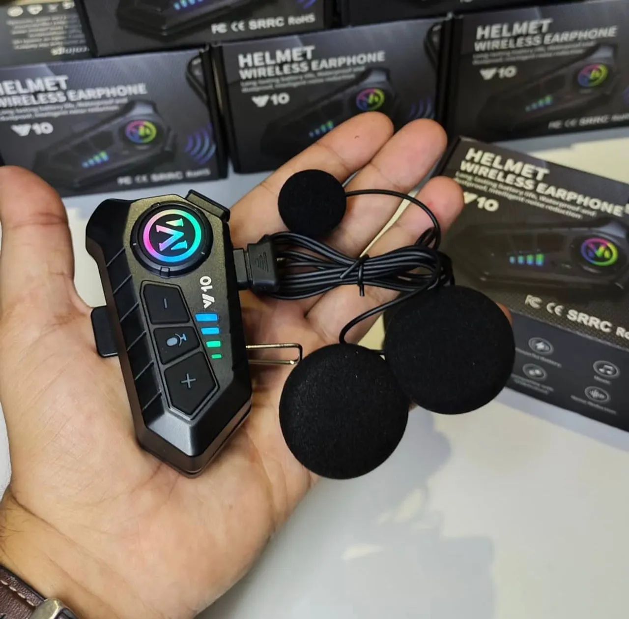 Intercomunicador para Capacete com Microfone  - Foto 4