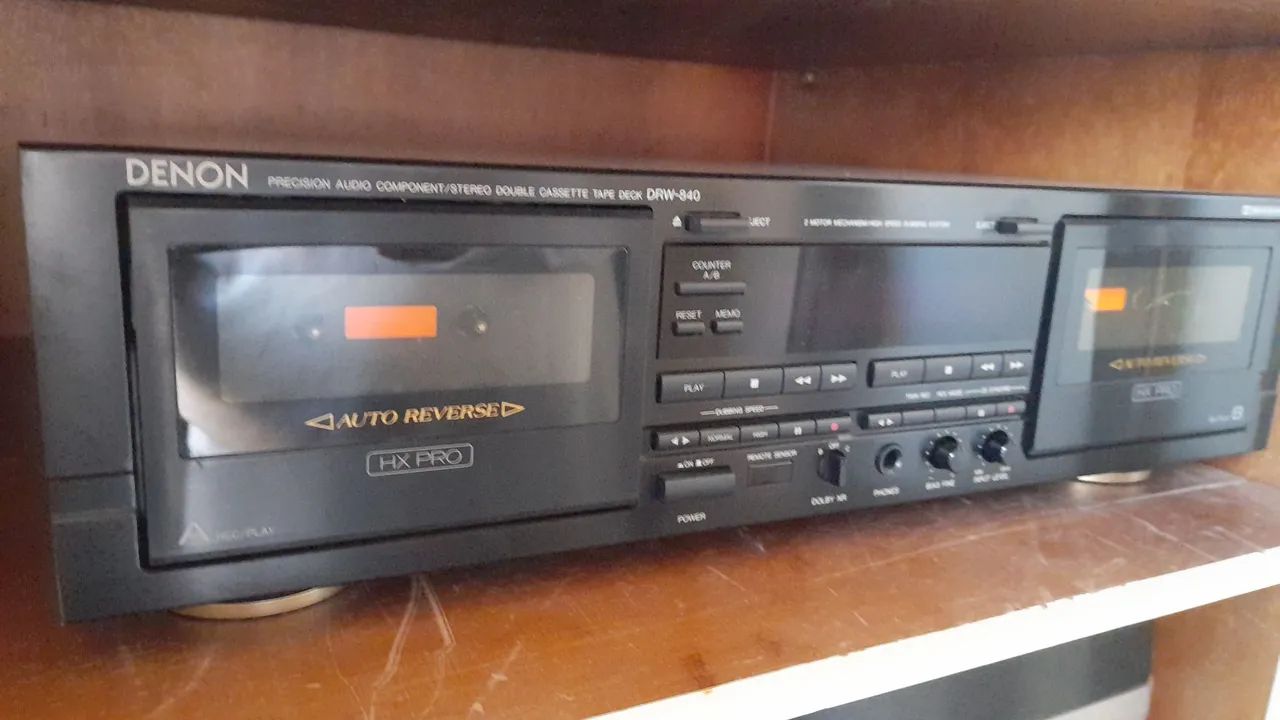Receiver/ cd player e tape deck denon - Foto 5