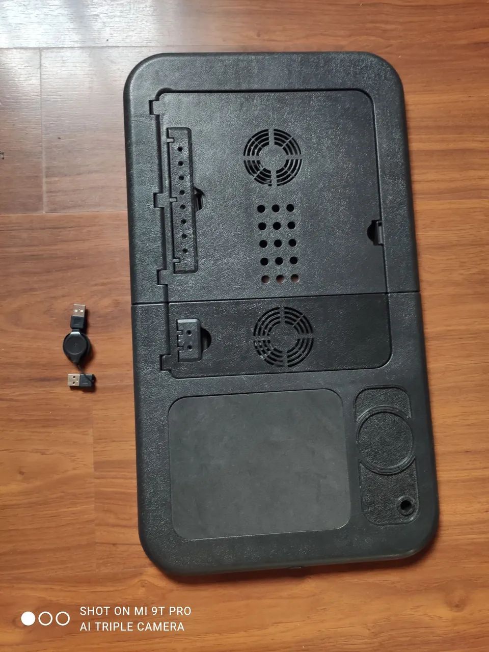  Mesa Articulada Dobrável P/ Notebook Com Cooler  - Foto 4