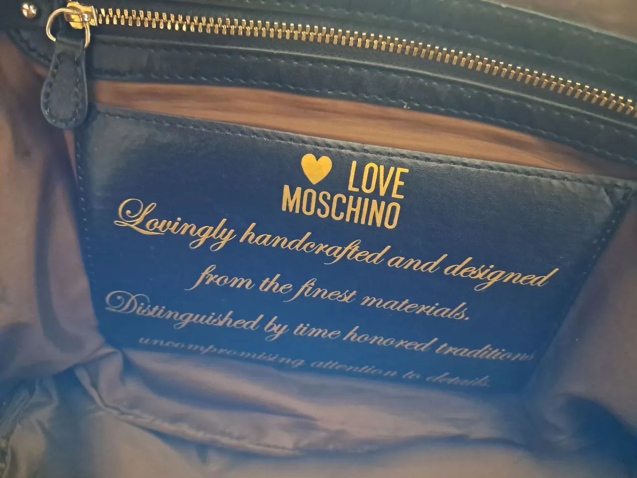 Bolsa de couro Moschino - Foto 5
