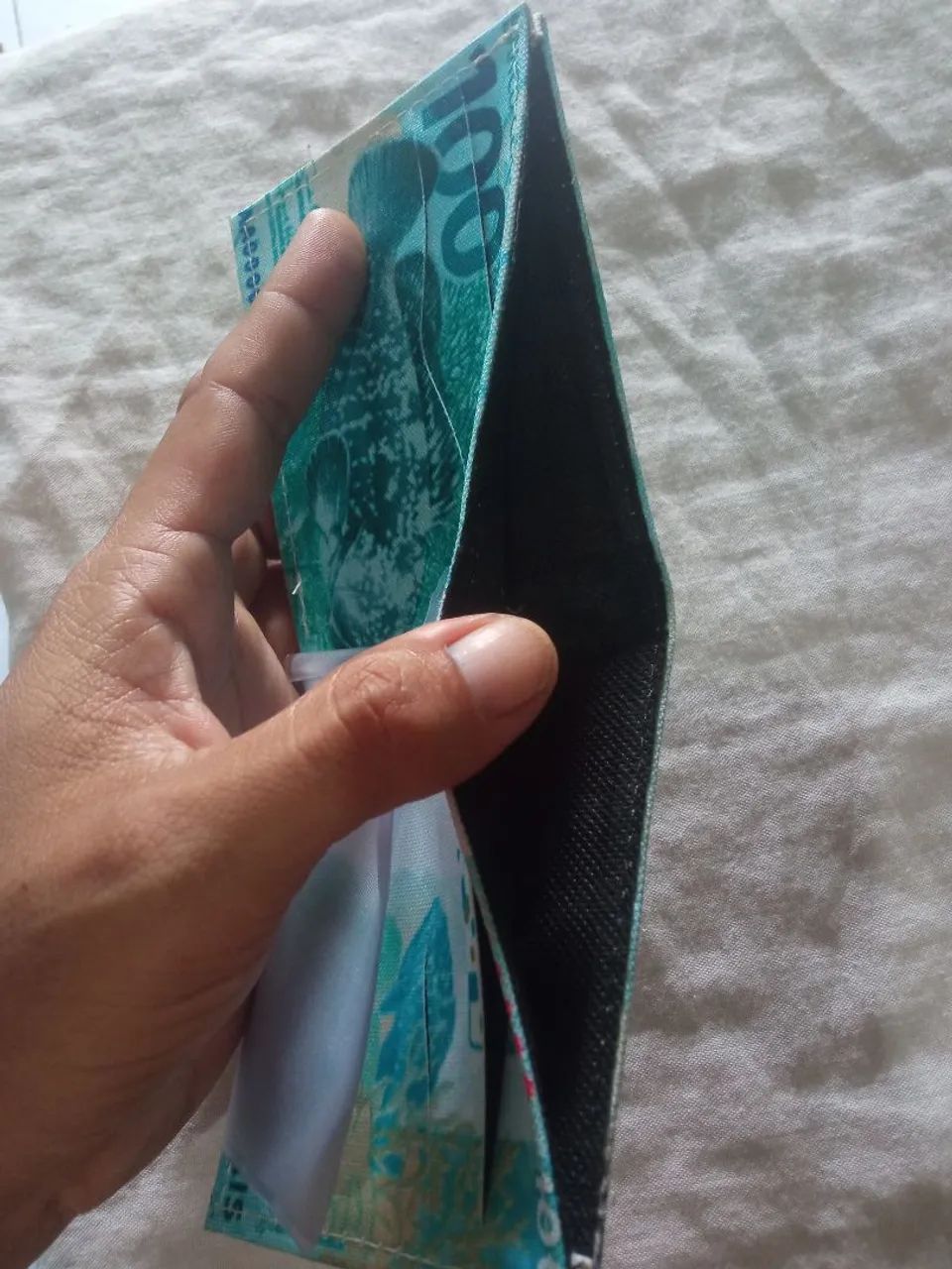 Carteira nota de 100 - Foto 3