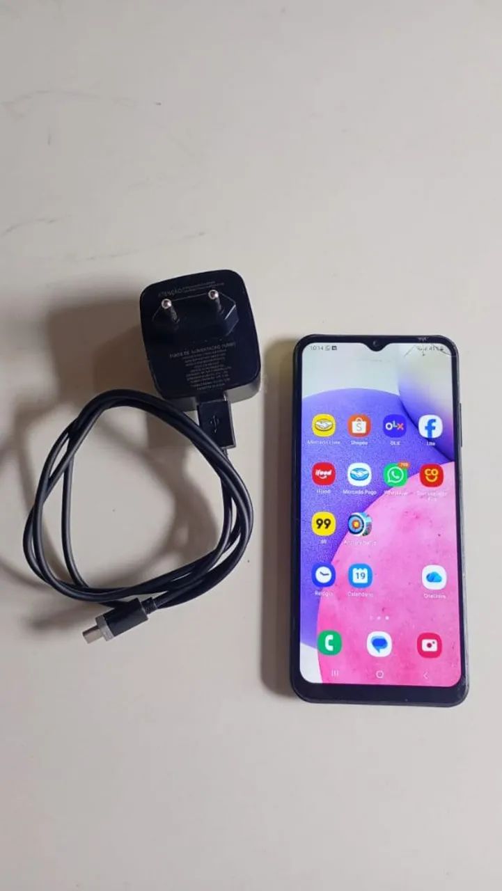 Samsung galaxy 64gb biometria capa carregador  - Foto 4