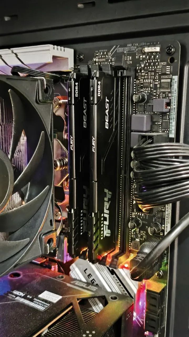 Pc Gamer - R5500/32GB/RX7600 - Foto 3