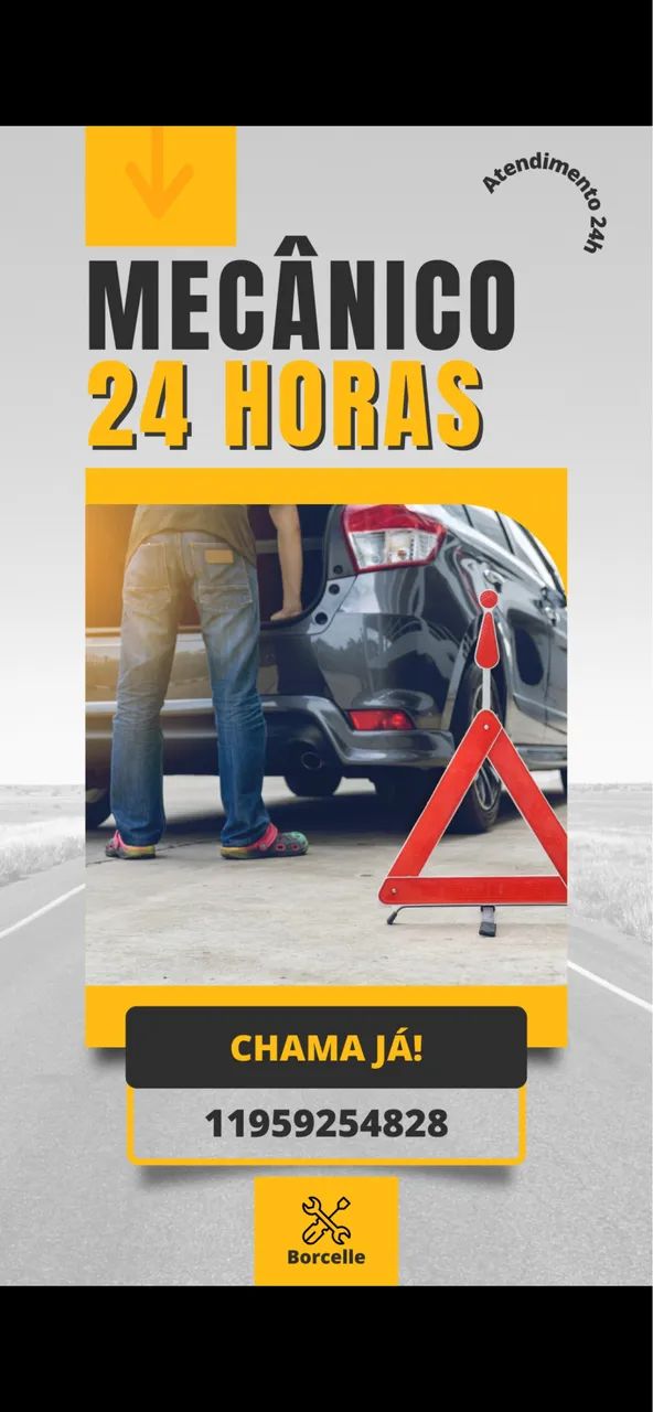 Mecânico a domicílio 24 horas Mooca e região 