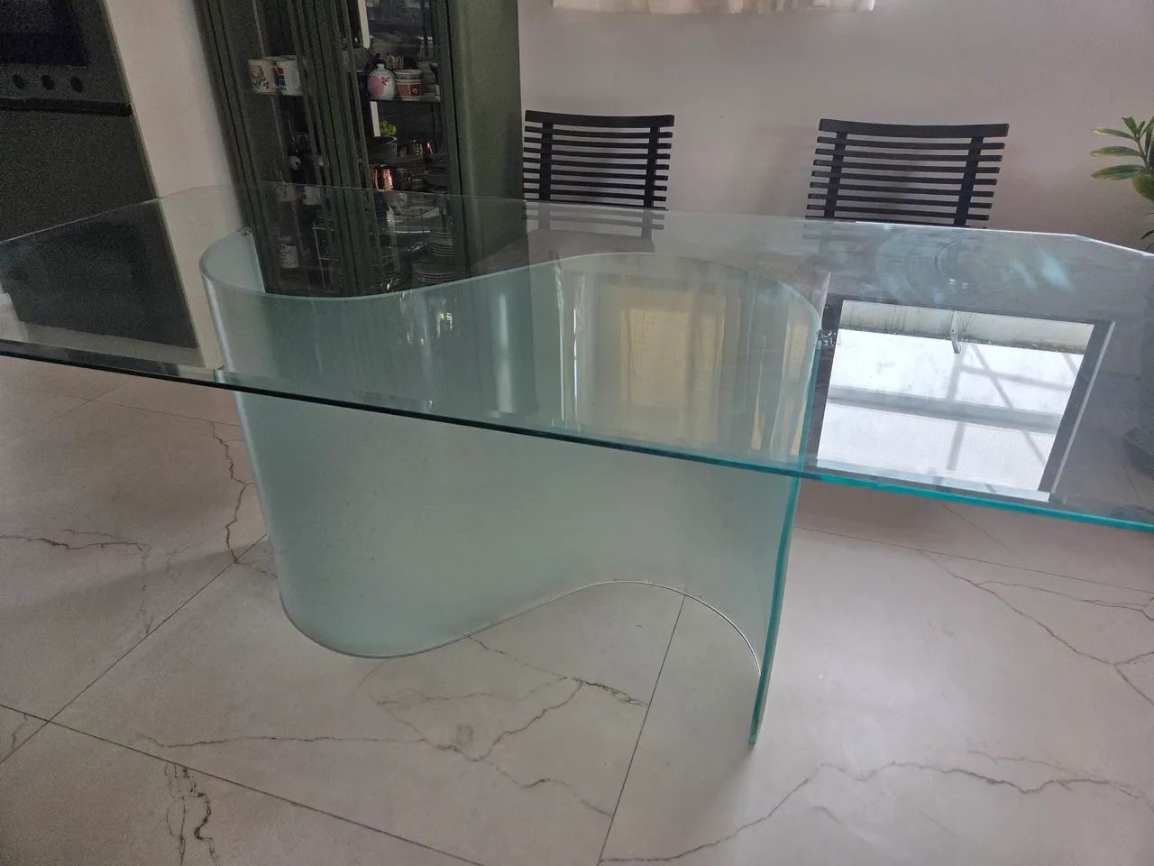 Mesa de jantar de vidro - Foto 5