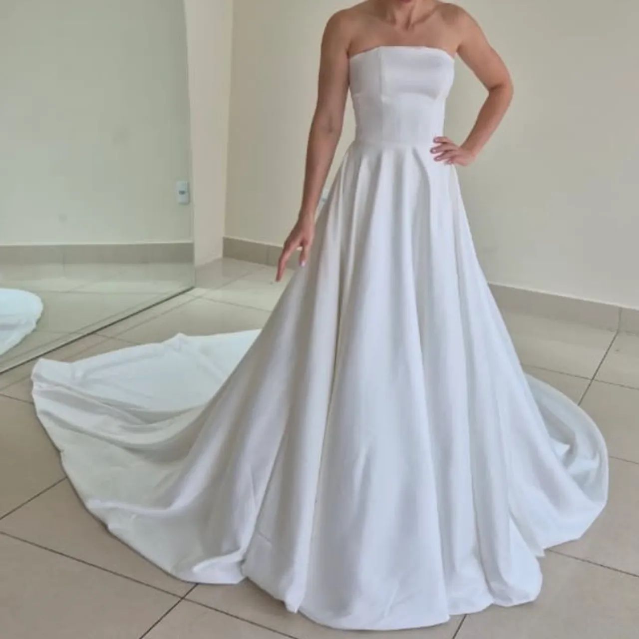 Vestido de noiva 2 em 1 P/36 - Foto 5