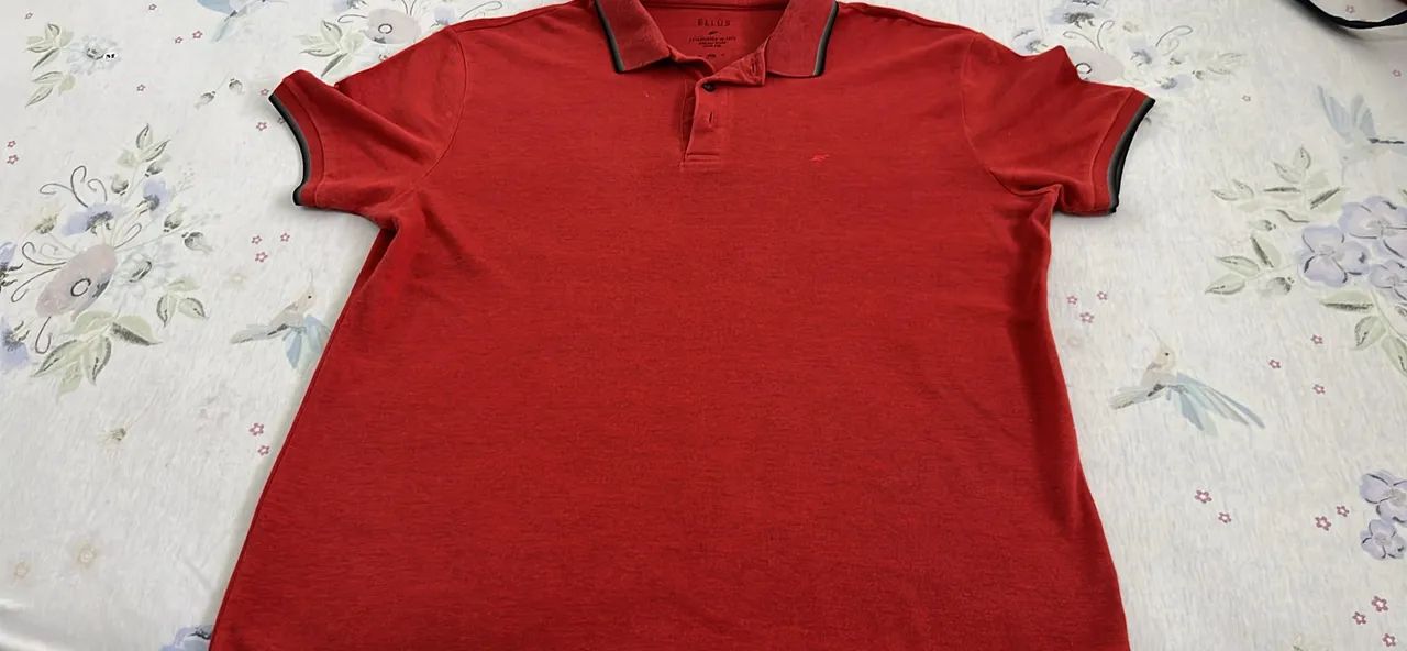 Camisa Polo Ellus Vermelha: Original - Foto 2