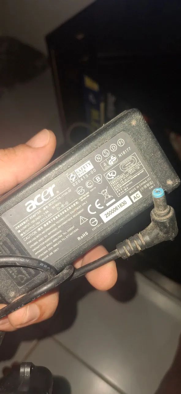 Fonte para notebook Acer 
