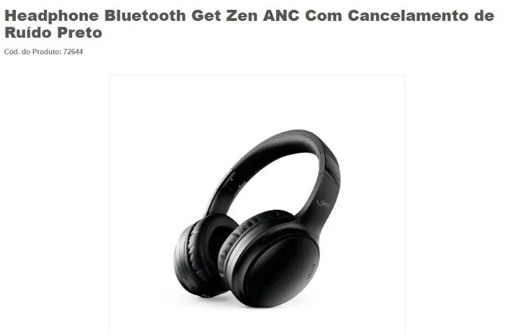 Fone headfhone bluetooth com cancelamento de ruidos - Foto 5