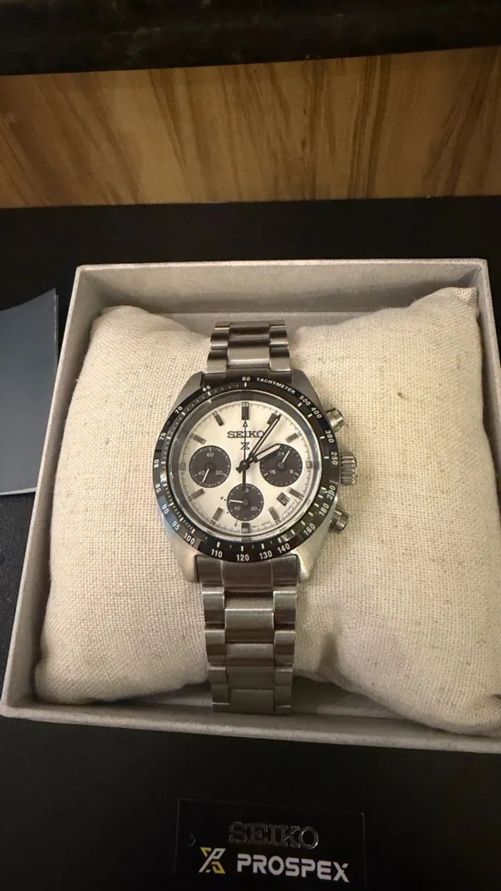 SEIKO PROSPEX SPEEDTIMER SSC813P1 39mm - Foto 2