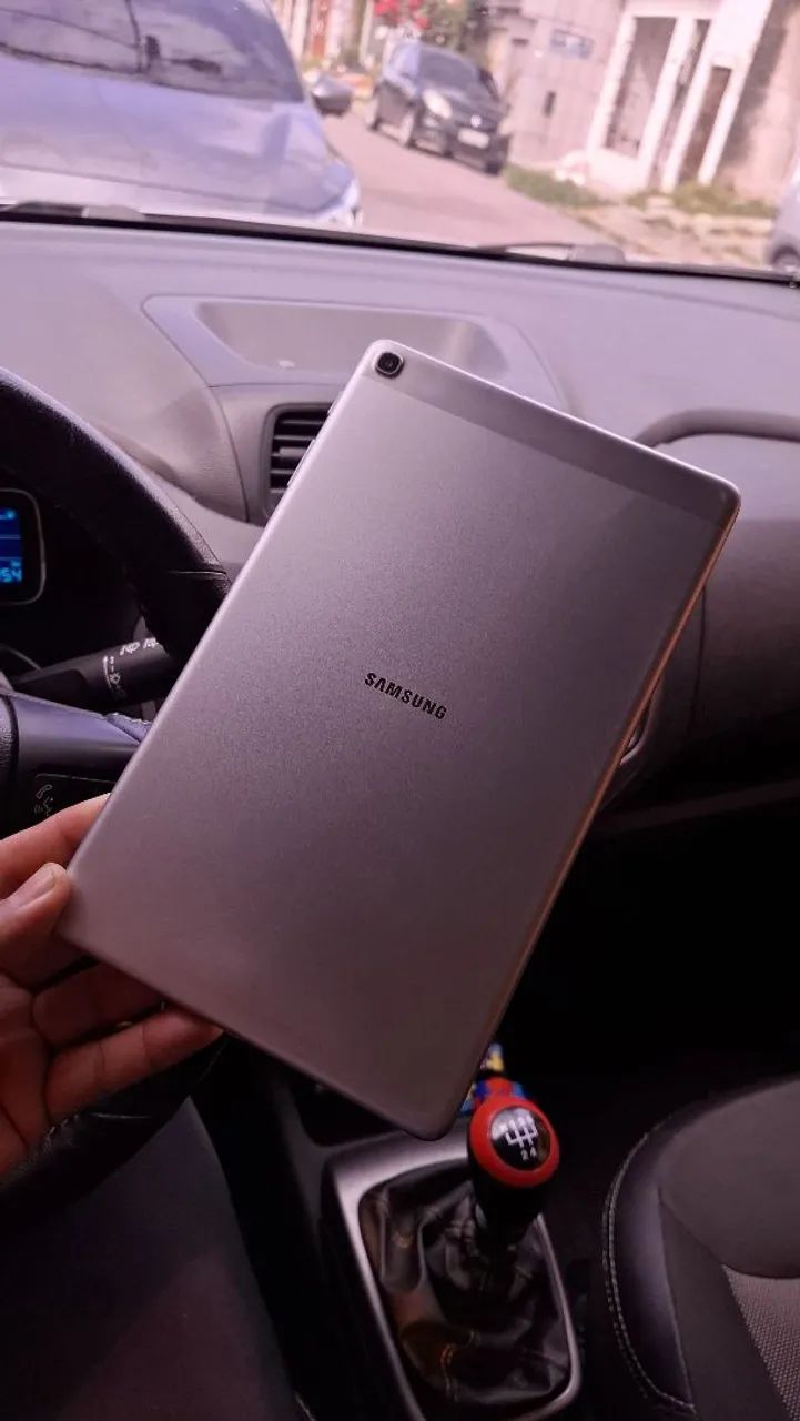 Tablet Tab A Samsung de 10 Polegadas Pega chip faz ligacao 32Gbs com capa - Foto 3