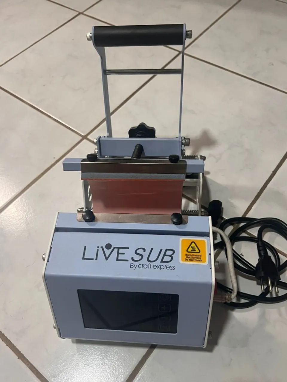 Prensa Térmica LiveSub by Craft Express - Seminova - Foto 2
