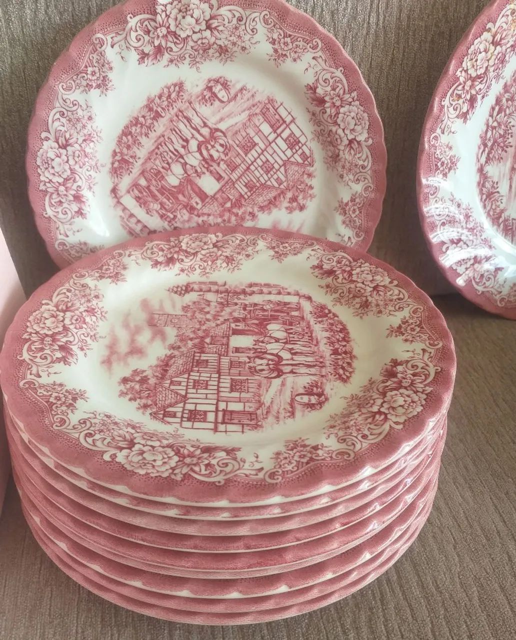 Prato Porcelana Inglesa Barratts Antiguidade 