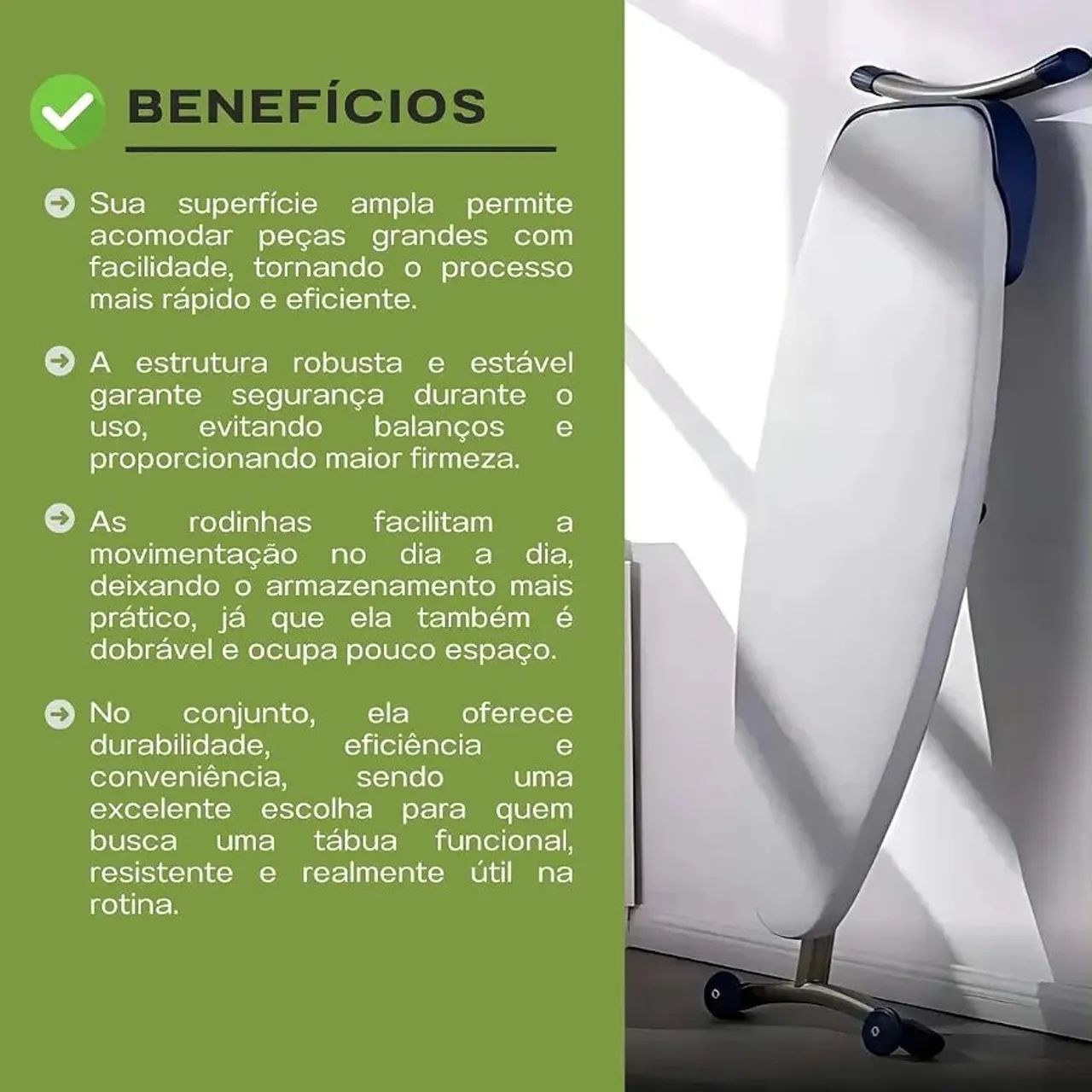 Tábua de passar Premium - Foto 3