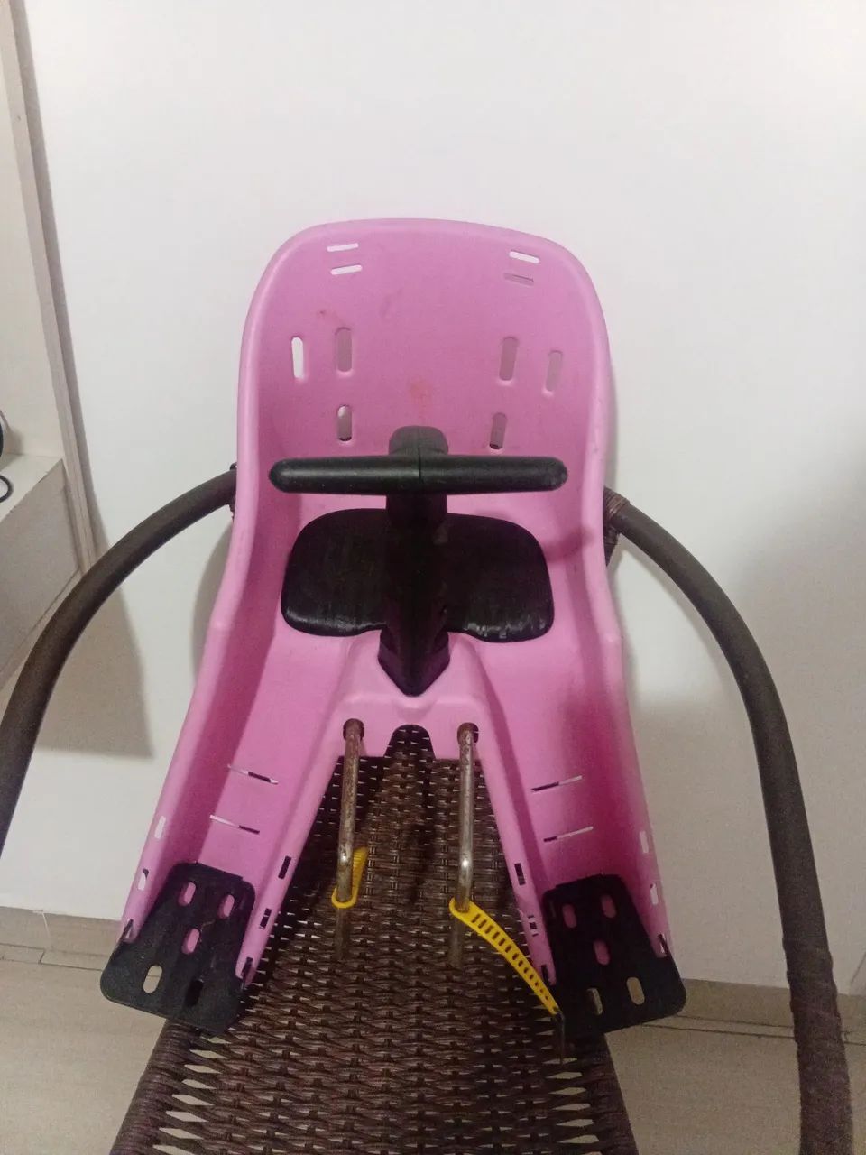 Cadeirinha dianteira Bicicleta - Foto 2