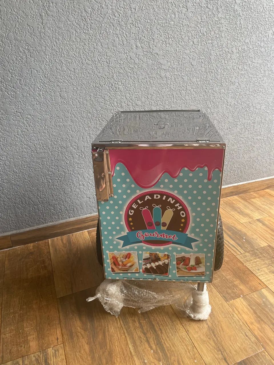 Carrinho de Sorvete / Geladinhos / Bebidas  - Foto 2