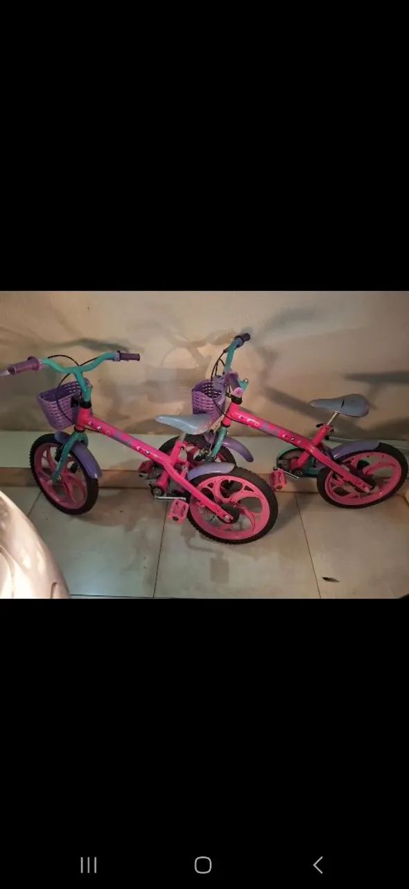 Duas Bike Caloi Criança (Feminino)