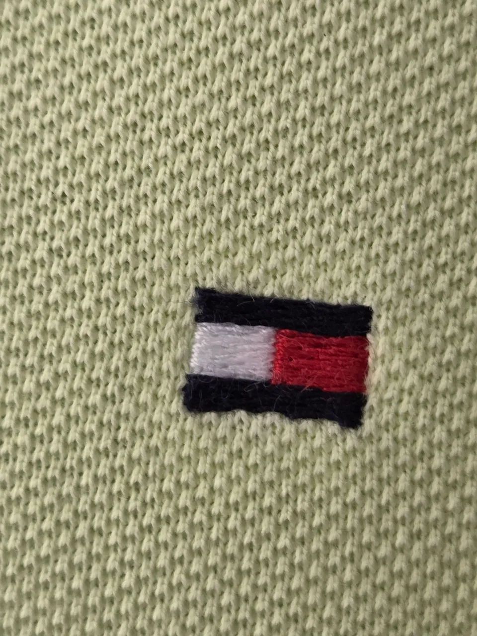 Tommy Hilfiger Camisa Polo Verde P - Foto 3