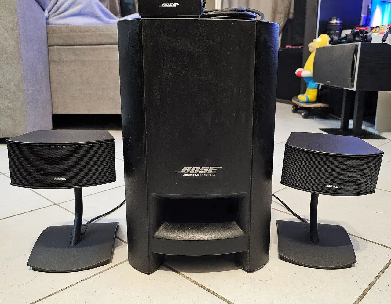 Caixas Bose 2.1 p/ Home ou PC