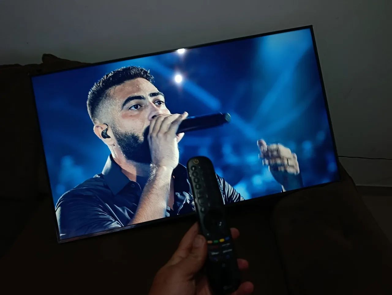 Tv LG smart 55 polegadas thinQ ALL , Alexa , controle d mouse  - Foto 3