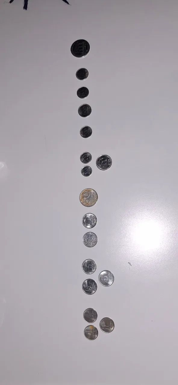 Moedas CRUZEIROS antigos