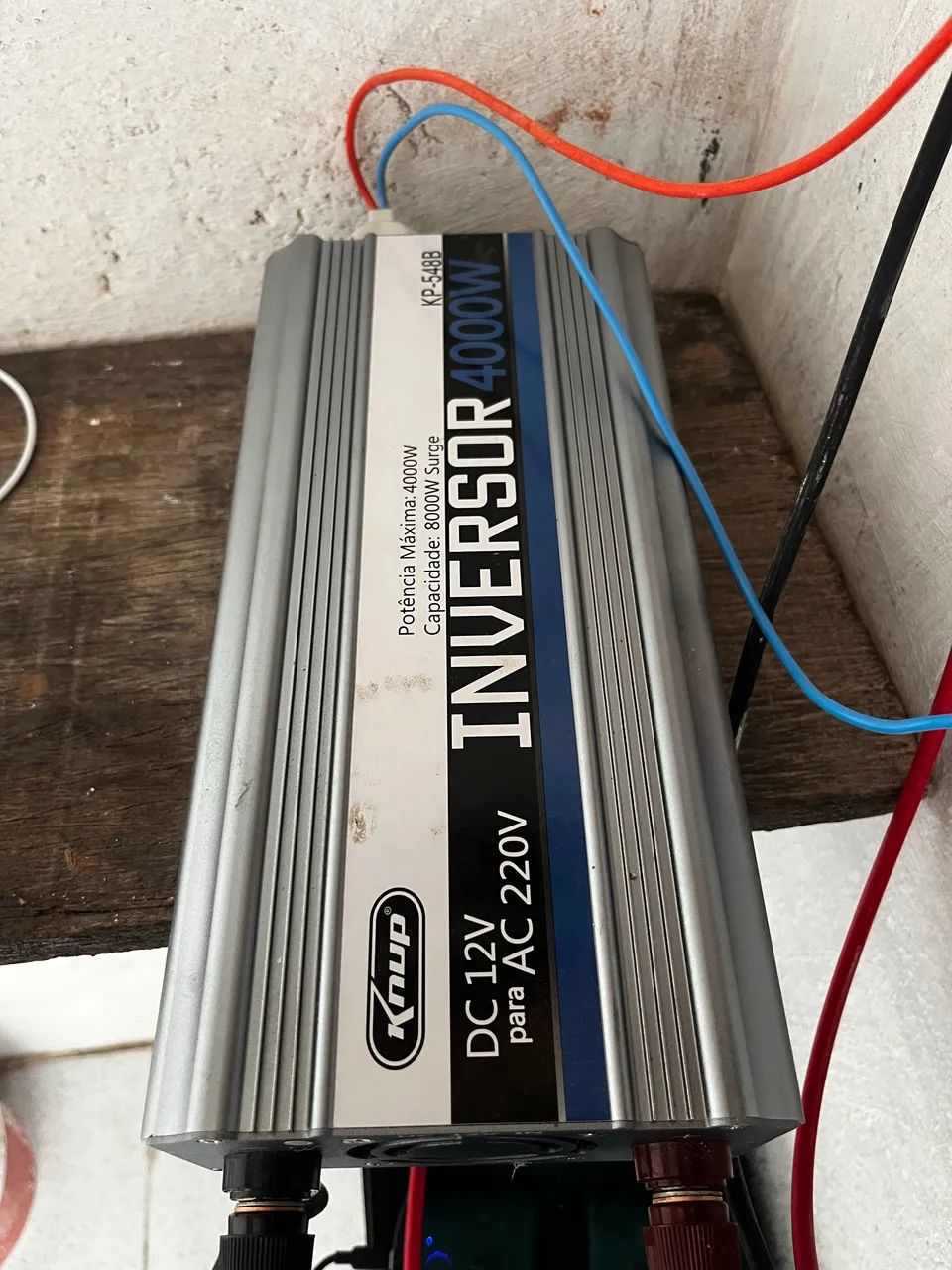 Inversor solar de 12 pra 220 