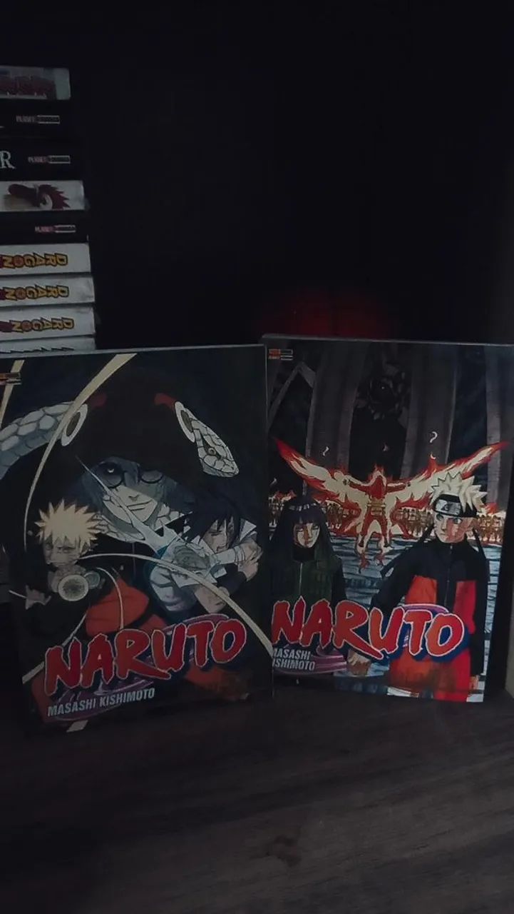Naruto shippuden mangás