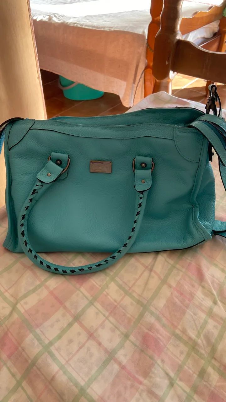 Bolsa de Couro Legítima - Foto 3