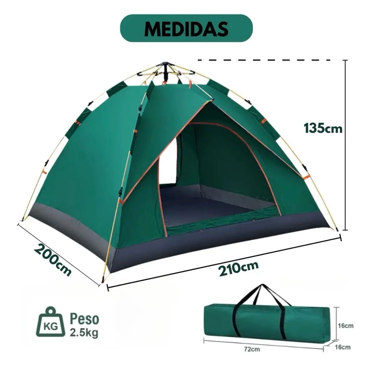 Barraca de camping 