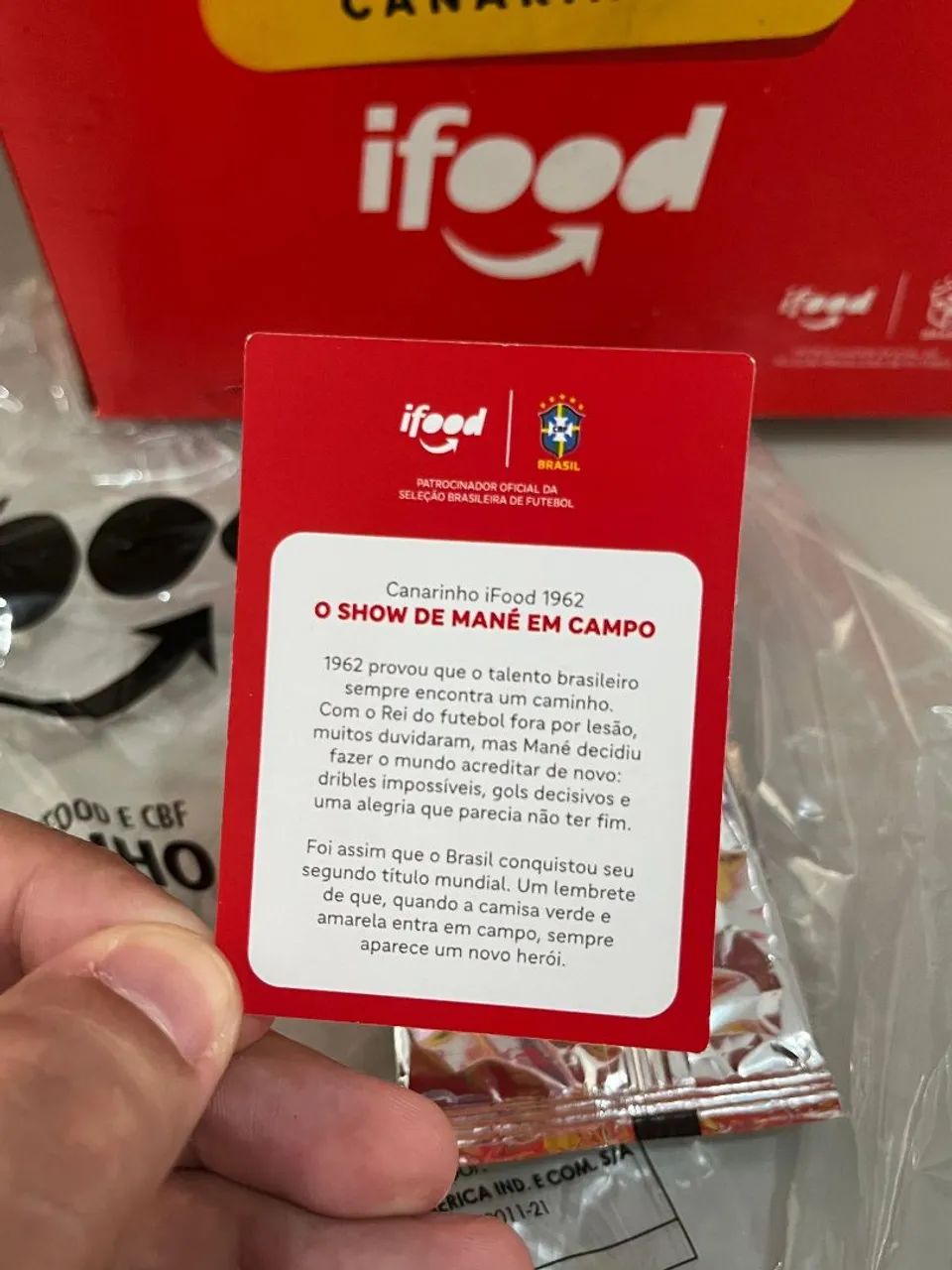 Canarinho IFood 1962 Original Copa do Mundo - Foto 4