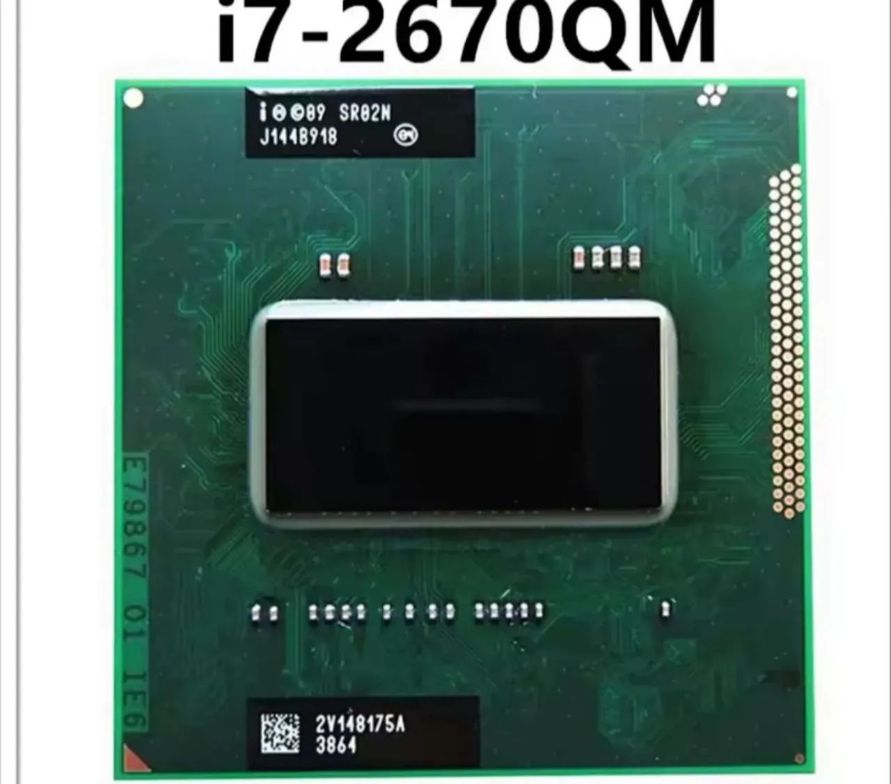 Processador i7 2670qm 2.2 ghz c 8 nucleo pentium