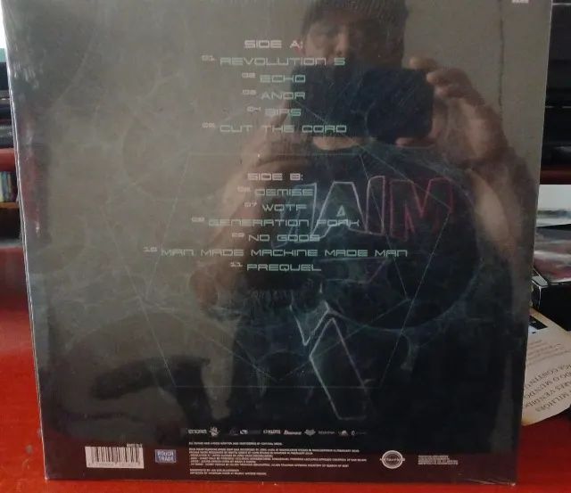 lp disco de vinil - critical mess - man made machine made man - importado - Foto 2