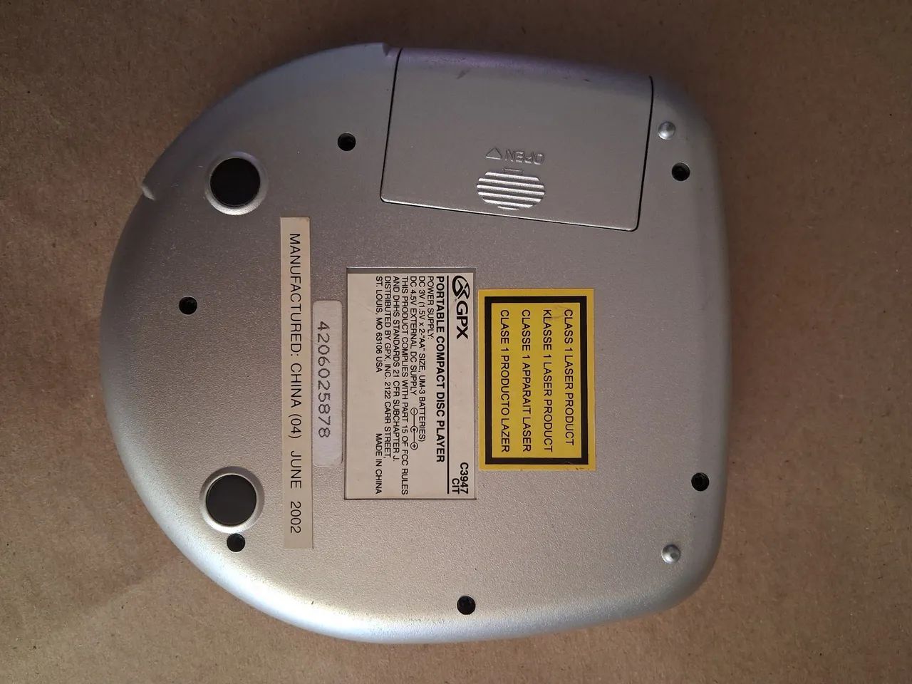 Vendo Discman GTX funcionando  - Foto 3