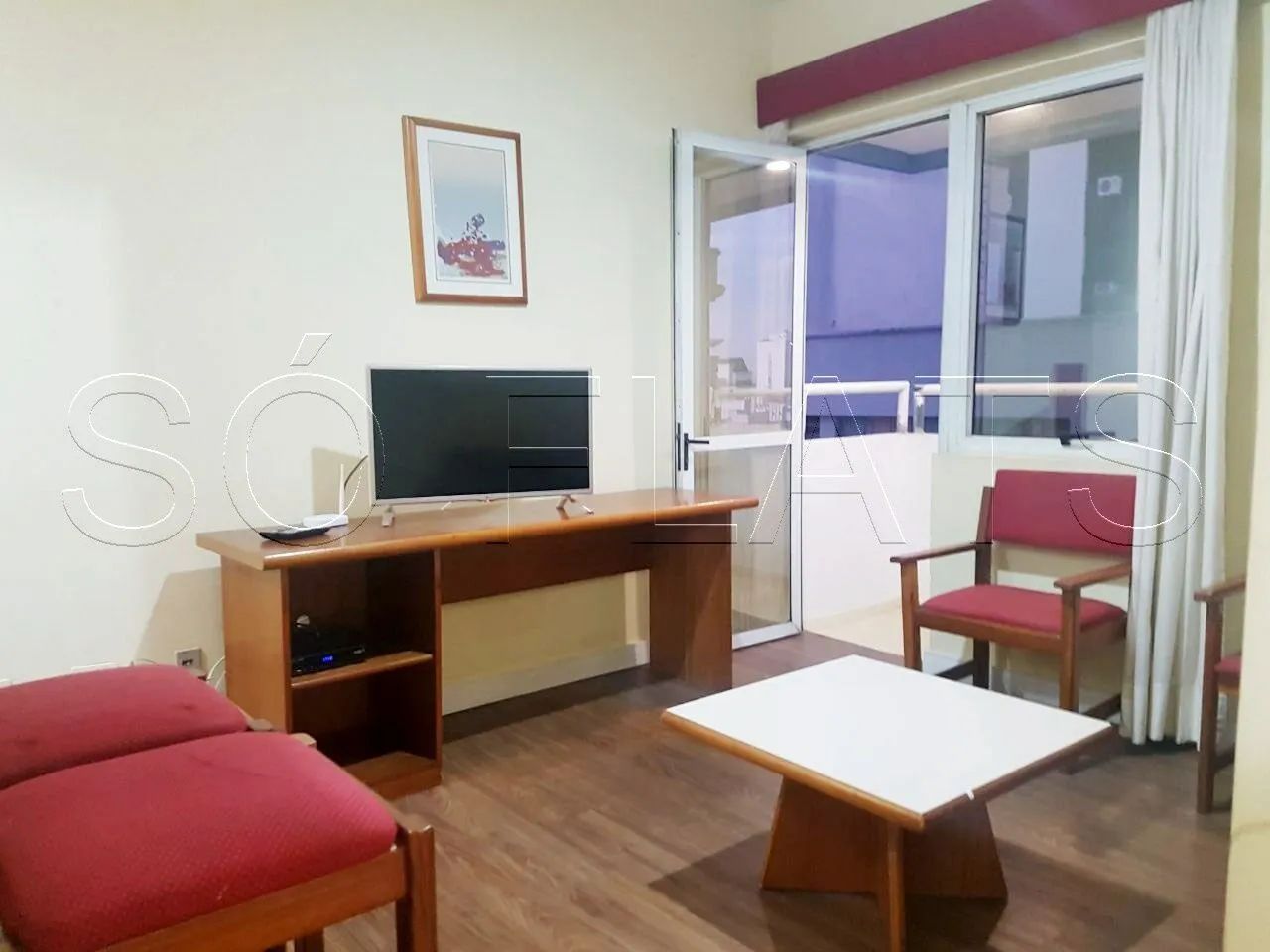 Flat na Cerqueira Cesar 2 dormitórios com 79m² totalmente mobiliado. - Foto 5