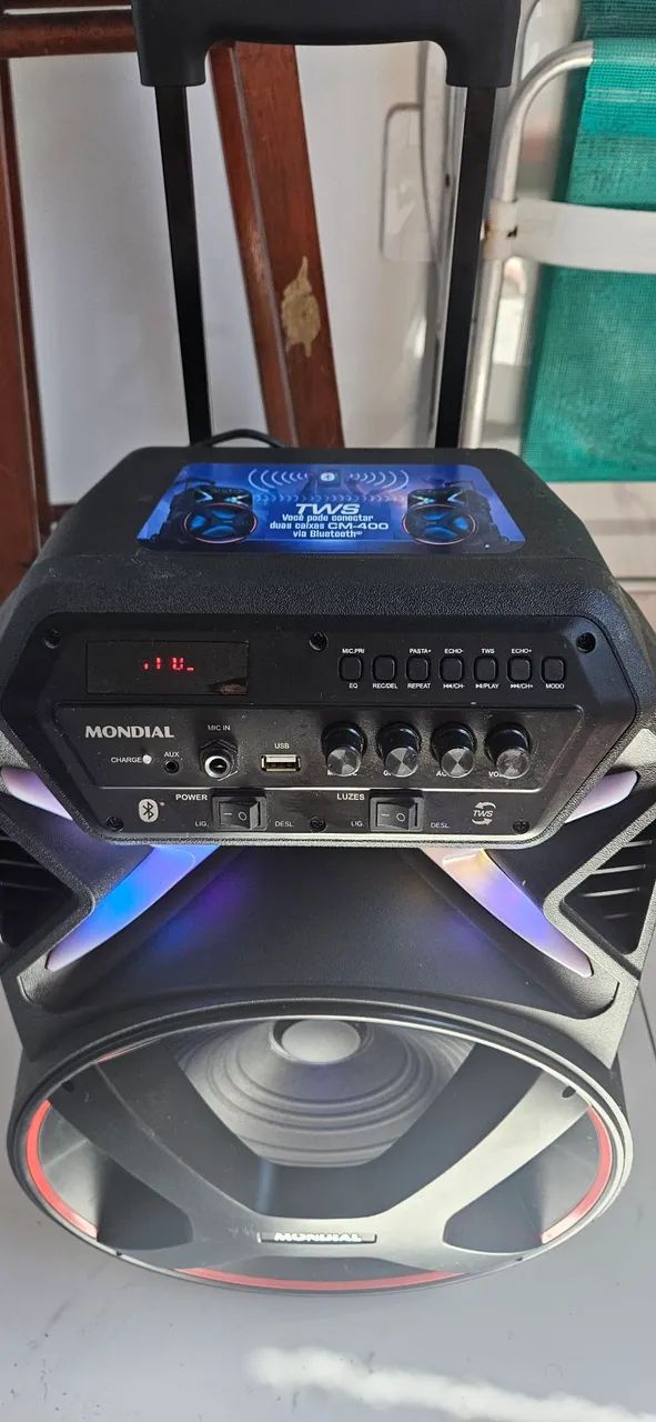 Caixa de som mondial 400w - Foto 2