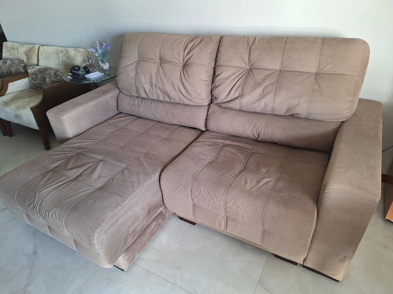 Sofá retratil reclinável ConforFlex - Foto 5