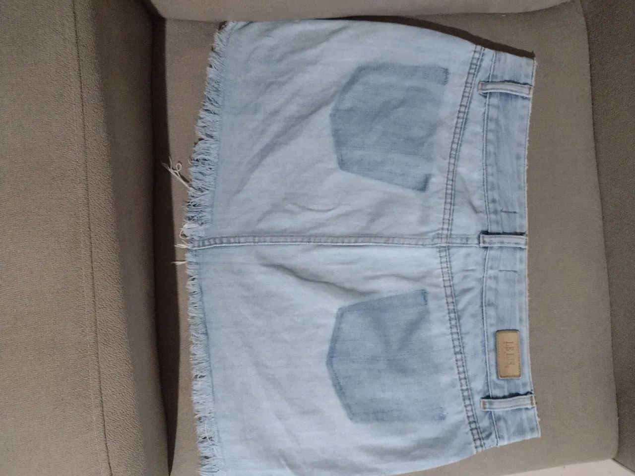 Saia jeans lelis blank - Foto 3