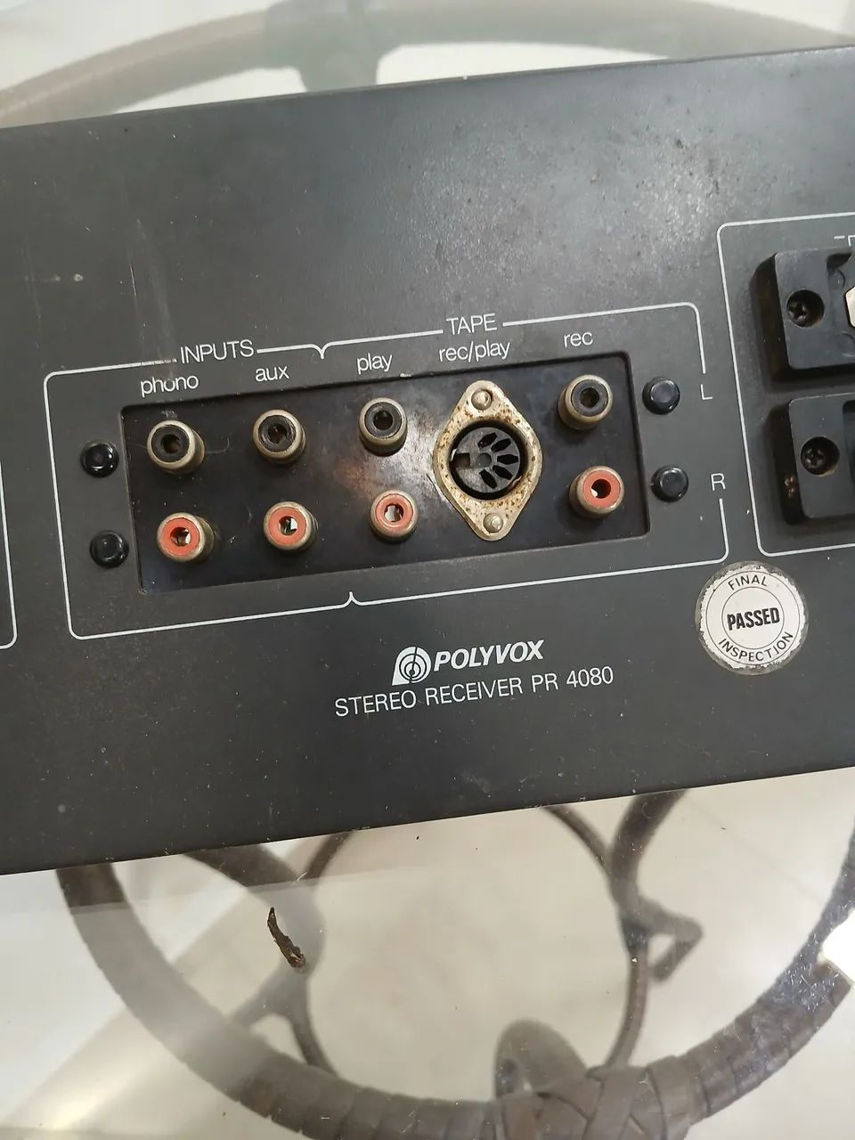 Painel traseiro receiver Polyvox Pr 4080 - Foto 4