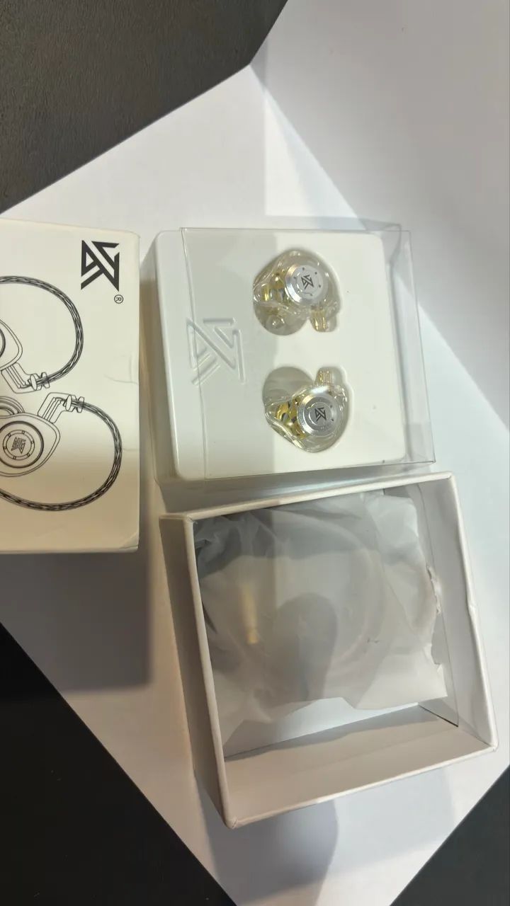 FONE KZ EDX PRO - BRANCO/SEM MIC  - Foto 2