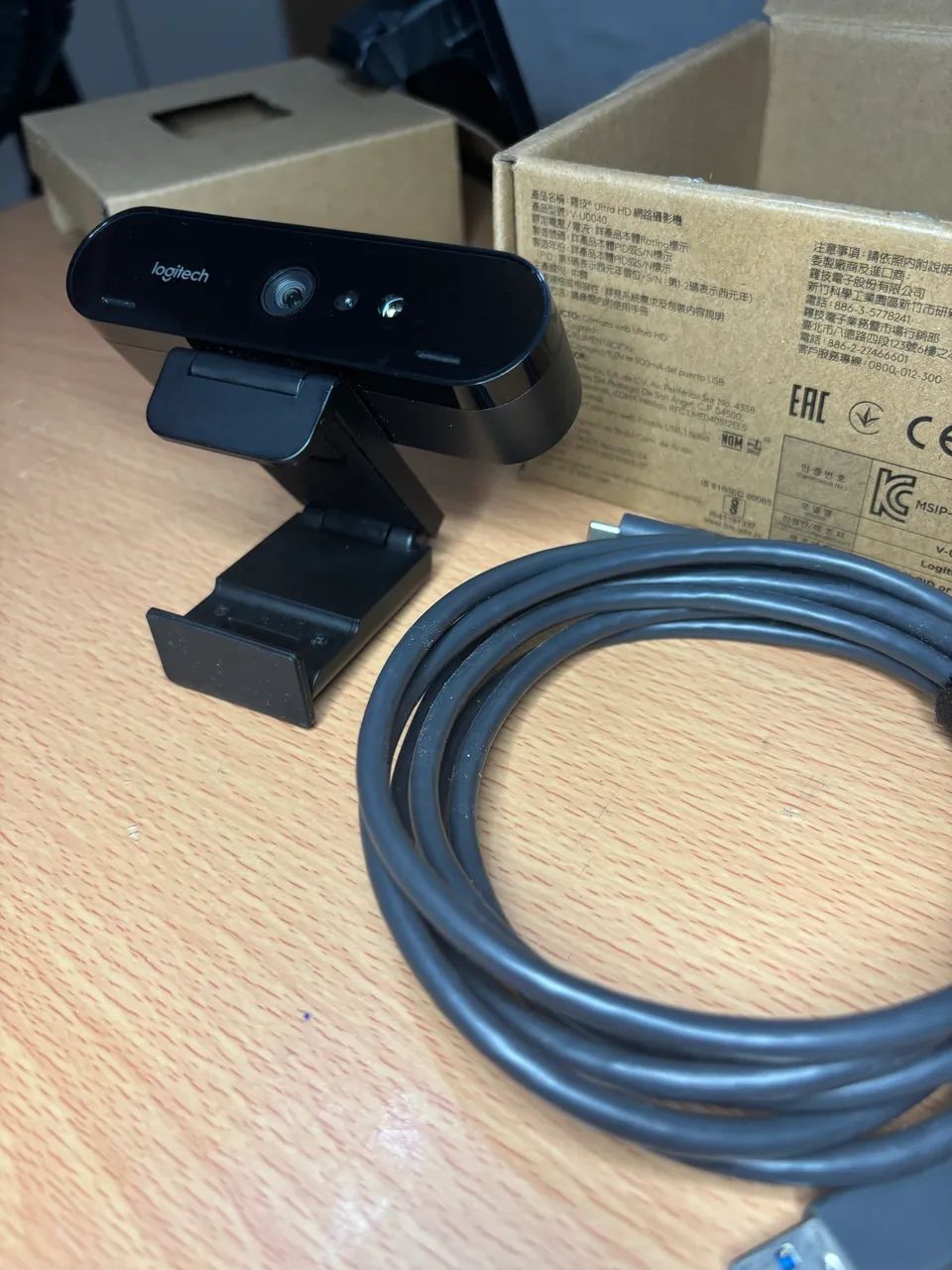 Webcam brio Ultra HD - logitech 
