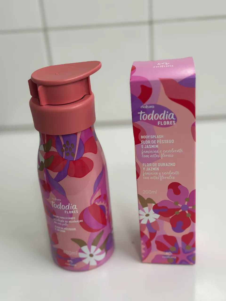 Kit flores novo de natura