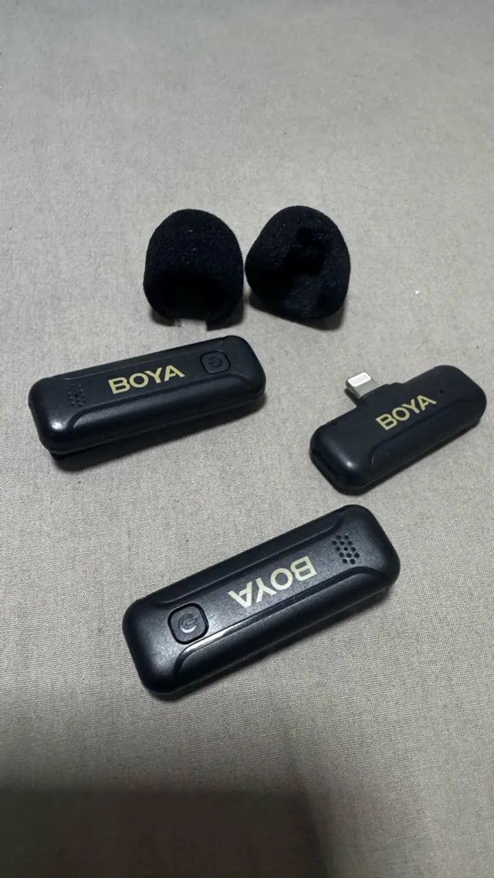 Mic boya by-v2 para iPhone 